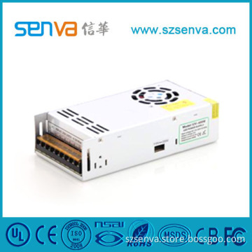 400W China Made LED Power Supply with CE (Senva-A-12V400W)